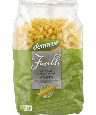 dennree dennree Organic durum wheat fusilli (6 x 500 g)