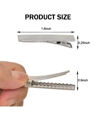 180 Pcs Alligator Hair Clips for Bows - 1.8 Inch Metal Clips for Hair Styling - Buy Online on GoSupps.com