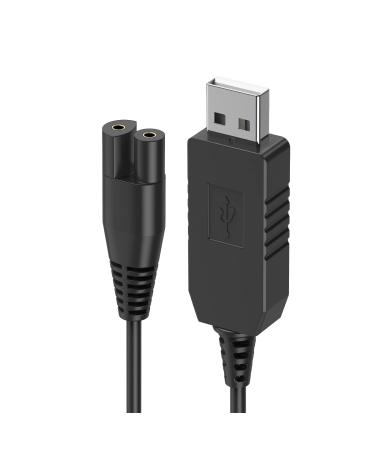 IIYL Charger Cord Replacement for Water Flosser WP360 WP462 WP450 WF13 WP100 Water Flosser USB Charging Cable (Black) - Buy Online on GoSupps.com