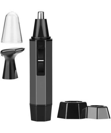 Professional Ear and Nose Hair Trimmer - Painless Waterproof Battery-Operated Clipper with Dual Edge Blades - Easy Unisex Grooming Tool - Buy Online on GoSupps.com