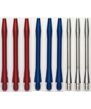 Winmau Aluminum Dart Shafts - Red Short (3 Sets, 9 Shafts) - Buy Online on GoSupps.com
