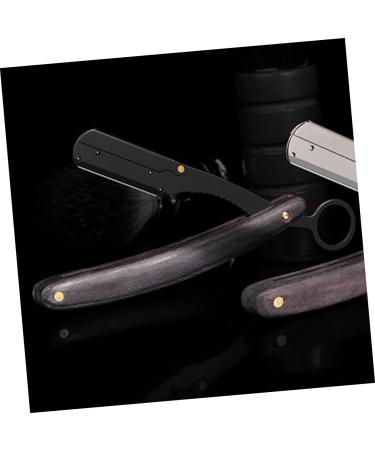 Buy Hemoton Folding Holder for Hairdressing & Shaving | Stainless Steel Men's Razor & Beard Shaver - Vintage & Foldable - Buy Online on GoSupps.com