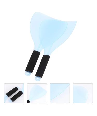 FRCOLOR 4 Pcs Hairspray Face Guard Hairspray Shield for Face Salon Hairdressing Barber Shield Salon Face Eyes Protector Face Guard for Spray Hair Spray Hairspray Mask Safety Mask Handle 32x15x6cmx2pcs As Shownx2pcs - Buy Online on GoSupps.com