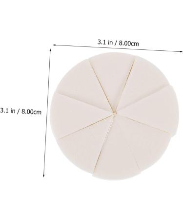 FRCOLOR 6 Sets Triangular Sponge Puff Wedge Sponge for Makeup Cosmetic Makeup Pads Makeup Supplies Lady Tools Makeup Foam Wedges Facial Pads Mini Puff Emulsion Makeup Foundation White Miss - Buy Online on GoSupps.com