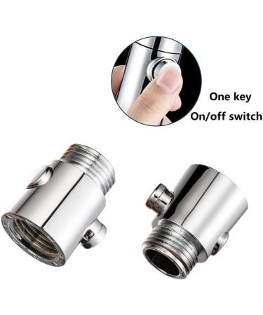 SMGKB Shower Enema Nozzle Set - 2-Part with Controllable Valve for Men & Women | Black Enema Accessories for Anal Hygiene - Buy Online on GoSupps.com