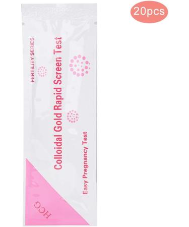 20-Pack HCG Early Pregnancy Test Strips - Accurate Home Urine Test for Women | Fast Results - Buy Online on GoSupps.com