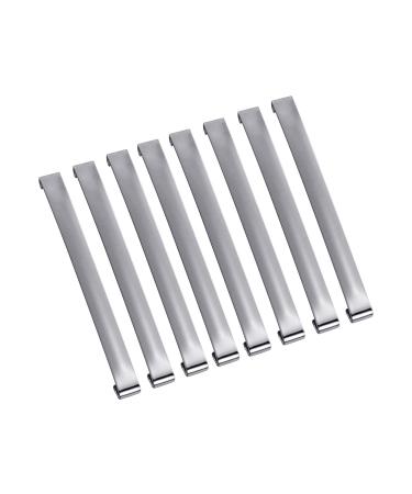 UJOY Silver Metal French Barrette Single Prong Pin 2.7'' Hair Clips DIY Craft - 20 Pack - Buy Online on GoSupps.com
