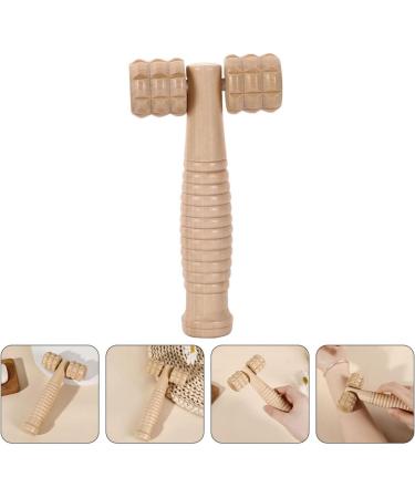 Shop Lurrose Wooden Massage Roller & Gua Sha Tool | Premium Face & Head Massage Device for Relaxation - International Shipping Available - Buy Online on GoSupps.com