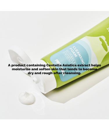 Buy PS.PRETTYSKIN Pure Jeju Cica Centella Asiatica Cleansing Foam 150ml - Gentle Cleanser for All Skin Types | International Shipping Available - Buy Online on GoSupps.com
