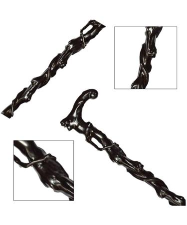 Walking Stick Wooden Cane Faucet Crutches Redwood Root Engraving Cane Elderly Staff Walking Stick Walker Birthday Gift Redbrown Graybrown (Redbrown) Safehappy - Buy Online on GoSupps.com