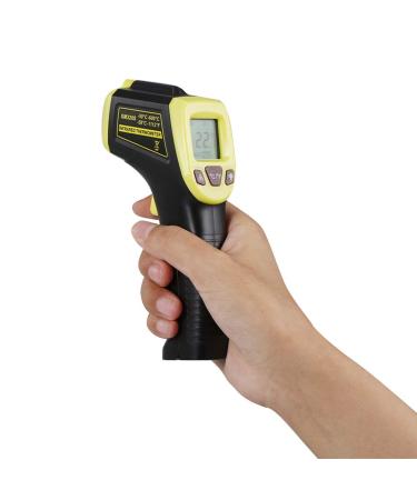 Kslogin Industrial Grade Infrared Thermometer Temperature Tester Guns Non-Touch Non-Contacting Digital IR Laser Thermometer -58 To 1112 -50 600 Black - Buy Online on GoSupps.com