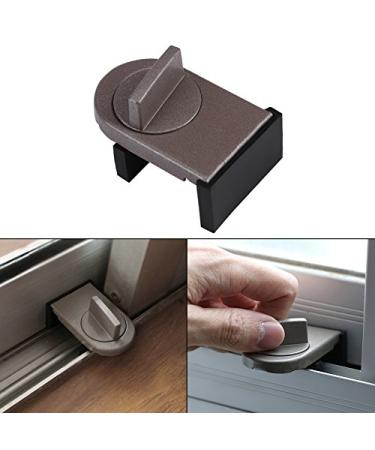 (Pack of 2) Kids Sliding Window Lock - Child Safety Adjustable Door Proof Security Lock - Buy Online on GoSupps.com
