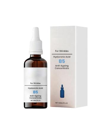 Anti-Aging Concentrate Serum Wrinkles Smoothing Deep Hydration Firming Lightweight Fast-Absorbing Formula Daily Moisturizing All Skin Types 1 Fl Oz