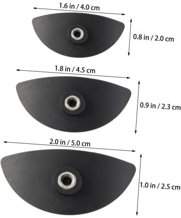 FOMIYES 18 Pcs Makeup Silicone Eye Shadow Seal Eye Shadow Stamp Crease Tool The Lazy Eyes - Buy Online on GoSupps.com