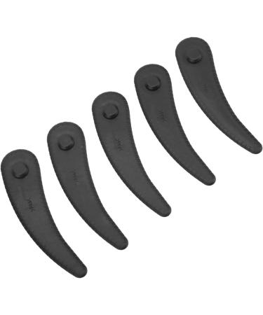 Lawn Mower Blades 25PCS Flexible Durable Fast Cutting Lawnmower Trimmer Blades for Courtyard (Black) - Buy Online on GoSupps.com