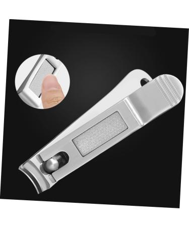 minkissy Cosmetology Kit Metal Scissors Nail Trimmer Kit De Manicura Toe Finger Manicure Nail Metal Nail Manicure Nail Clippers Cosmetic Daily Necessities L Silver - Buy Online on GoSupps.com