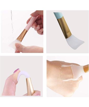 3 PCS Silicone Face Mask Brush Set - Soft Facial Mud Mask Applicator Tools - Buy Online on GoSupps.com