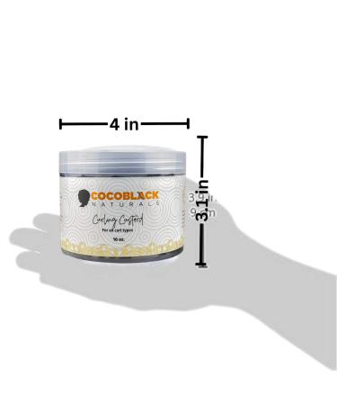 CocoBlack Naturals Curling Custard for Type 4c Hair | 16 fl oz - Ghanaian Formula - Buy Online on GoSupps.com