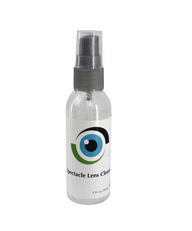 Leader Liquid Lens Cleaner 1 x 59ml / 2 Fl oz Bottles Eyeglasses Glasses Cameras and Other Lenses - Alcohol Free Cleaning Solution Spray - Suitable for All Coatings by Sports World Vision