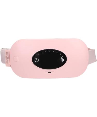 Buy Electric Hip Belt Device - Menstrual Heating Pillows for Women | Portable Vibration Massage for Back & Abdominal Pain Relief (Pink) - International Shipping Available - Buy Online on GoSupps.com