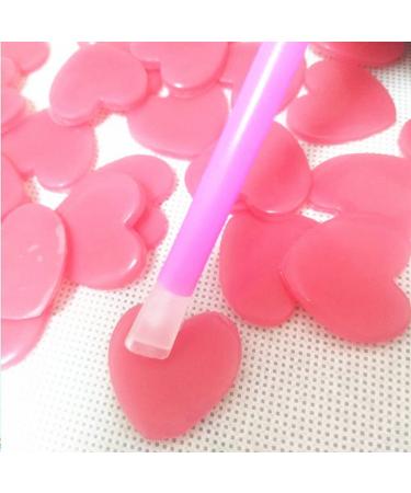 12pcs DIY Wax Heart Shaped Glue Clay DIY 5d Paint Dimond Glue Embroidery Accessories Tools Supplies - Buy Online on GoSupps.com