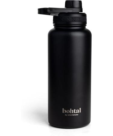 SmartShake Bohtal Insulated Sports Bottle Black - 960 ml.
