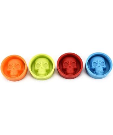 HOMSFOU Mini Muffin Silicone Baking Cup nonstick Pie Pans Silicone Muffin molds Oven Cookie pan Silicone Candy molds Halloween Cake Halloween Candy molds Home Pancake self Made Bread medium Blue - Buy Online on GoSupps.com