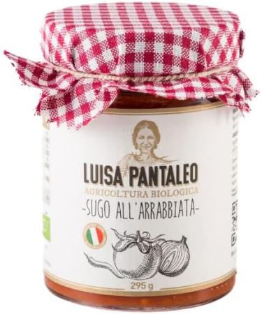 Pantaleo Agricoltura Luisa Pantaleo Organic AllArrabbiata Sauce 6 jars of 295 g 100 Made in Italy without preservatives low fat condiment for pasta - Buy Online on GoSupps.com