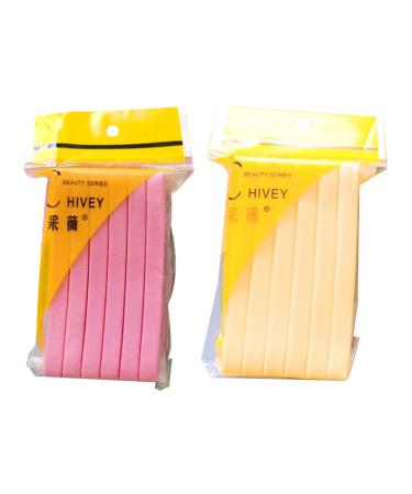 minkissy 2 Wet Puff Makeup Gadgets Compressed Sponges Makeup Powder Puff Cosmetic Sponges Foundation Puff Skin Care Sponge Practical Facial Sponge Cleaning Sponge