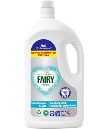 Fairy Professional Non Bio Washing Liquid Laundry Detergent 90 washes 4.05L Dermatologically Tested (1) - Buy Online on GoSupps.com