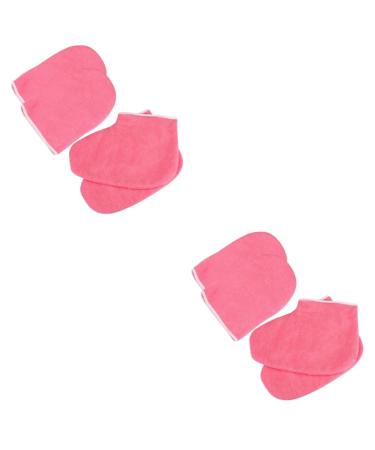 Healeved 2 Sets Paraffin Glove Wax Accessories Paraffin Foot Covers Paraffin Bath Paraffin Wax Paraffin Accessories Wax Bath Foot Hand Cover Manicure Gloves
