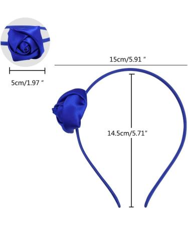 hgnxa Vintage Floral Headband Rose Headband Valentine Headband For Women Rose Flower Headband Wedding Headband Flower Crown - Buy Online on GoSupps.com