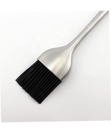 Zerodeko 2pcs Cake Tools Pastry Brush for Baking T Tool Basting Brush Grill Brush Stainless Steel Oil Brush medium Silver - Buy Online on GoSupps.com