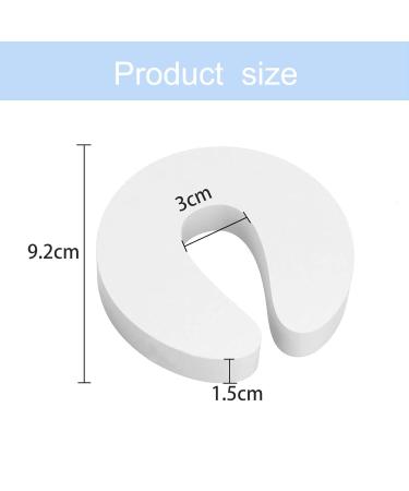 Nutabevr 12-Pack Children's Door Clamping Protection | Safe Foam Finger Guard for Babies Kids & Pets | Eva Foam Door Stopper & Window Locking Safety - Buy Online on GoSupps.com