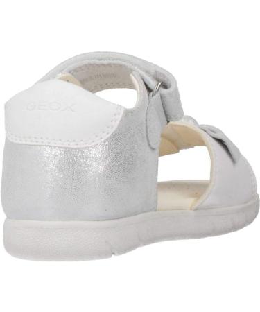 Geox Baby Girl's White Sandal Alul B - Size 7 UK | Breathable Comfort for Little Feet - Buy Online on GoSupps.com