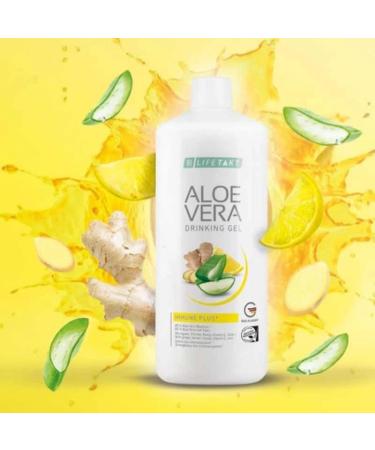 LR Health&Beauty Lifetakt Aloe Vera Drinking Gel Immune Plus Health Care Women Men Drink Every Day Natural Treatment - 1000 ml./33.3 fl.oz - Buy Online on GoSupps.com