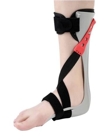 Foot Drop Orthosis Adjustable Foot Support Foot Stabilizer Foot Drop Posture Orthosis Sleep Ankle Foot Orthosis (Color : Right Size : Large) Large Right