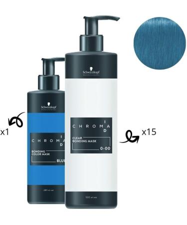 Schwarzkofpf Professional ChromaID Masque Pigmentant Intense Bleu 280ml - Buy Online on GoSupps.com