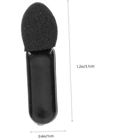 FOMIYES 500 Pcs Mini Eyeshadow Swab Mascara Wand Foam Eyeshadow Lip Balm Brush Milky Cotton - Buy Online on GoSupps.com