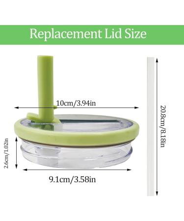 2PCS Tumbler Flip Straw Lid Replacement Fit for Stanley Quencher 40 oz Replaceble Spill Proof Splash Resistant Tumbler Lids Reusable Tumbler Cover for Cup (D) - Buy Online on GoSupps.com
