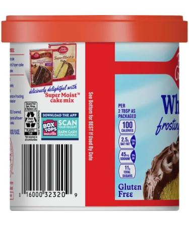 Betty Crocker Whipped Chocolate Frosting 12oz - Buy Online on GoSupps.com