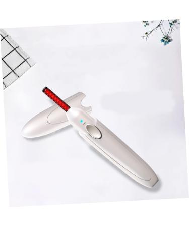 1 Set Eyelash Curler Eyelash Holder Makeup Tool Beauty Tool Electric Eyelash Curling Tool Heated Curler Clip Abs Portable White - Buy Online on GoSupps.com