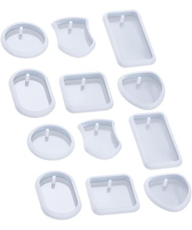 COHEALI 24 Pcs Keychain Mold Molds for Resin Earrings Clay Molds Dice Molds Resin Molds for Diy Square Charm As Shownx2pcs mediumx2pcs - Buy Online on GoSupps.com