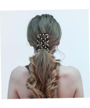 Hairpin Beads Hair Combs Magic Stretchy Double Comb Hair Clips Elastic Hairpins Accessories - Buy Online on GoSupps.com