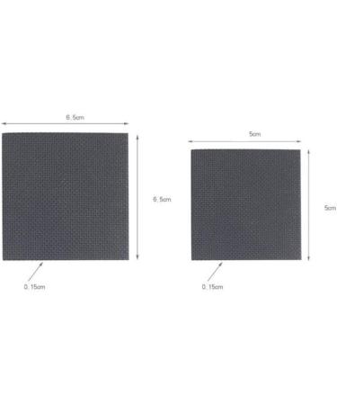 Healifty Women's Black Sandals Silent Non-Slip Shoes Pads - 4 Pairs Women's Heeled Sandals - Buy Online on GoSupps.com