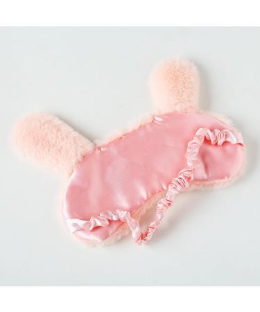 BE Cute Plush Sleep Mask - Unicorn Cat Panda Bunny - Ideal Gift for Kids & Women | Pink Bunny Eye Cover - Buy Online on GoSupps.com