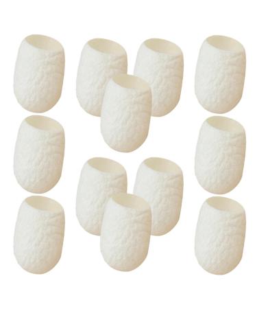 SOIMISS Boules Nettoyantes Visage Soie Naturels 20 Pi ces Exfoliantes Douces Adapt es Peau Sensible Visage et Corps