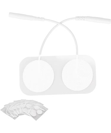 16 Pack Self-Adhesive Reusable Electrode Pads for TENS Units - Round 3 cm Replacement Pads for Muscle Stimulation - Buy Online on GoSupps.com