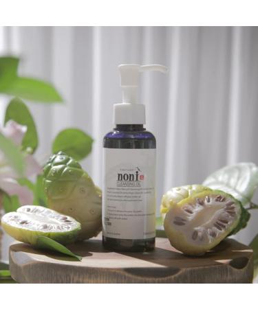 Kingfisher Noni Cleansing Oil | Gentle Makeup Remover & Cleanser for Dry Sensitive Skin | Fragrance-Free All-Natural Face & Body Wash 5.10 Fl Oz (150ml - Buy Online on GoSupps.com