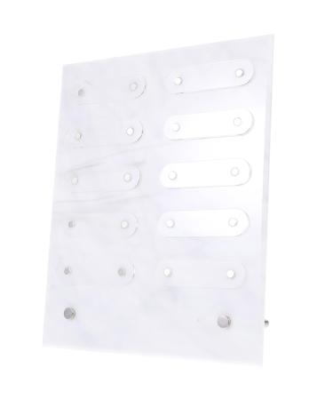 Pr sentoir D chantillons D Ongles en Acrylique Motif Marbre Petit Format Support Amovible Tableau de Couleurs pour Nail Art Outil de D monstration Vernis Ongles Support